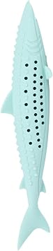 Silicone Fish Cat Chewing Toys, Catnip Pet Teeth Cleaning Toy Cat Toothbrush Toy Interactive Toy Simulation Fish Shape Toy For Pet Cat Kitten