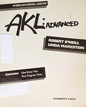 Paperback American Kernel Lessons (AKL): Advanced: Student's Tests Book