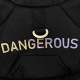 Izefia Hund Hoodie mit Taschenkleidung 4 Beine Jumpsuit Fleece Pullover Winter Sweatshirt Warme Baumwolle Hoodies für Kleine Hund Mittlere Große Katze