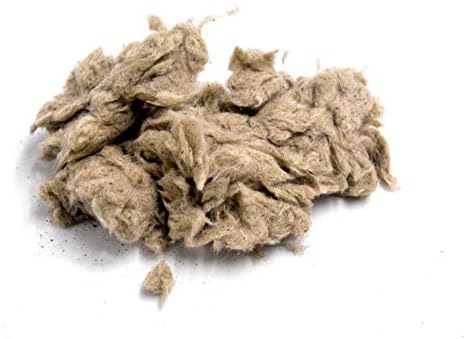 Skyflame Glowing Embers Rock Wool for Vented Gas Fireplaces | Fake Coals for Use with Gas Logs, 6 Oz