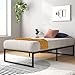 Zinus Lorelai Somier 90x190 cm - Altura 35 cm - Base Cama Individual en Acero - Láminas de Metal - Montaje Fácil- Espacio de Almacenamiento - Negro