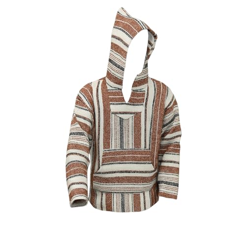 Iguana Jack Baja Hoodie (US, Alpha, 3X-Large, Regular, Regular, Pumpkin)