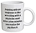 Funny Mug - Engineer. Arguing with, is like wrestling with a pig - 11 OZ Coffee Mugs - Funny Inspirational and sarcasm - By A Mug To Keep TM