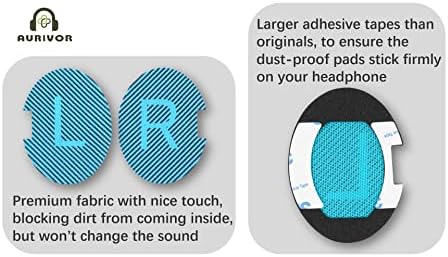 Premium Replacement Ear-Pads Cushions for Bose QuietComfort 25 35 35II 15 2 (QC-25 QC-35 QC-35II QC-15 QC-2) SoundLink/SoundTrue Around-Ear II AE2 Headphones
