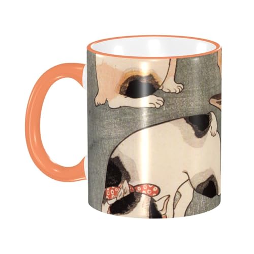 �}�O�J�b�v �����G�̔L �̐썑�F �v�����g ���}�O �R�[�q�[�J�b�v 330ml ���� �H�� �ϔM ���� �d�q�����W���� �a�����v���[���g �I�����W