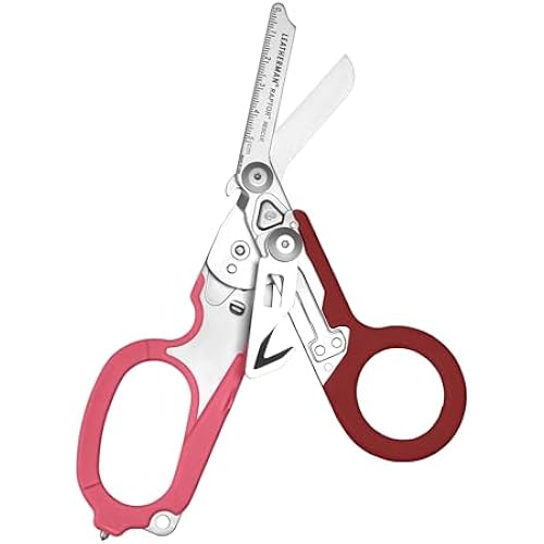LEATHERMAN Raptor Rescue 6-in-1 Trauma Shears, Raspberry Rose