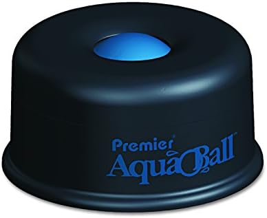 Martin Yale AQ701G Premier AquaBall All Purpose Moistener, Black/Blue; Eliminates the Need for Sponges, Rubber Fingers, or Unsanitary Licking of Fingers
