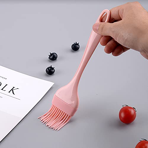 Silicone Spatula Set For Baking, 3 Pcs Rubber Spatula And Brush Set Pancake Spatula Heat Resistant Kitchen Utensils For Cooking Non-Sticky Small Baking Spatula Set Food Grade, Bpa Free (Pink) #TOP7