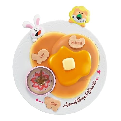 一番くじ たべっ子どうぶつ HAPPY Tabekko cafe B賞 パンケーキプレートクロック 【全1種】