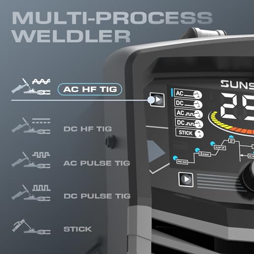 Sunstac Ac/Dc 250A Aluminum Tig Welder With Pulse thumb #2