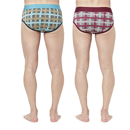 Image of Zoiro Men's Brief | Soft Band | Soft No-Marks Elastic | Breathable Innerwear | Pack of 1 | Color May Vary