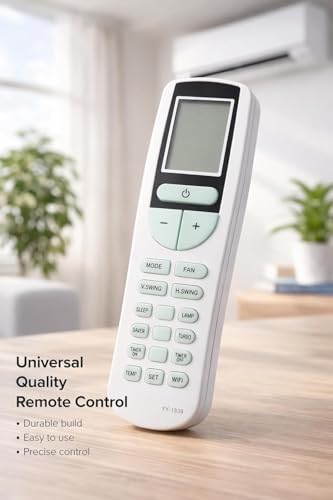Image of BLACKSHEEP Compatible with Voltas AC Remote Control Model Original 328 (No Backlight) Suitable for 1 1.5 2 Ton Split & Window AC (Match Old Remote Exactly, for Any Issues Contact Customer Care)