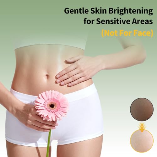 Zestvent Skin Bleaching Cream for Intimate Areas and Underarms：Skin Dark Spot Remover with Niacinamide Arbutin 100 ml Non-Greasy Formula for Bikini Line, Inner Thigh, Knees and Elbows