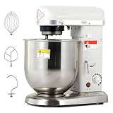 Batidora planetaria industrial para cocina, tazón de acero