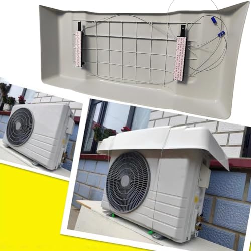 Mini toldo de aire acondicionado split contra el desgaste del compresor exterior 3