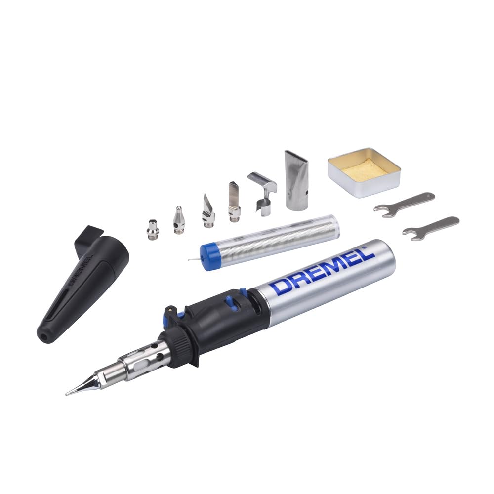 Dremel VersaTip Precision Butane Torch - Long Lasting Cordless Soldering Iron - Perfect for Pyrography, Paint Removal, & Heat Embossing (2000-7)-picture-18