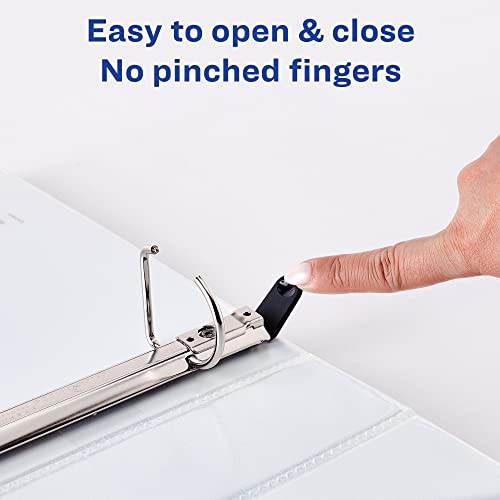 Image of Avery Heavy-Duty View Binder with 1.5-Inch One Touch EZD Rings, Pink, 1 Binder (79721)