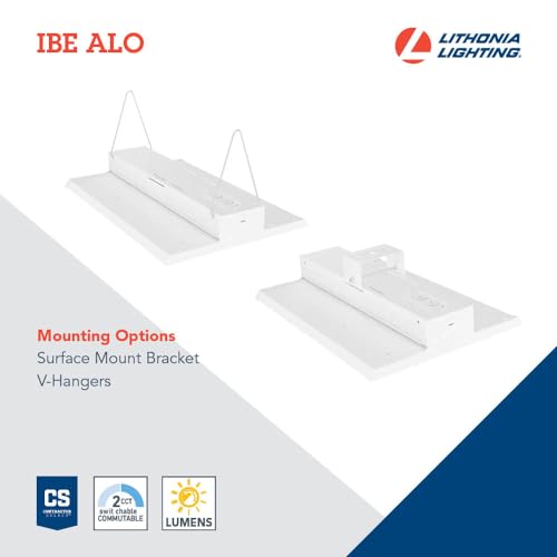 Image of Lithonia Lighting I-Beam LED High Bay Light, Adj Brightness, 4000K /5000K