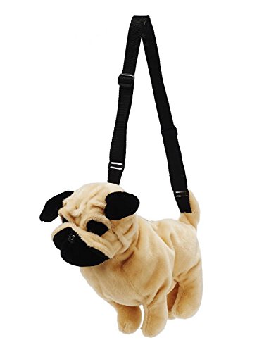 Sunny toys Tasche Mops aus Plüsch 35cm (Mops) Cover