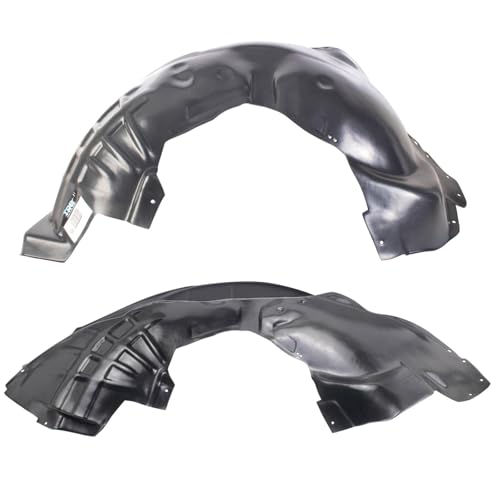 Image of TRQ Inner Fender Liner Set Compatible with 2008-2012 Jeep Liberty CH1248146 CH1249146