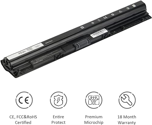 Bateria de substituição para laptop compatível M5Y1K Dell Inspiron 14 15 3451 3452 3458 3551 3552 34