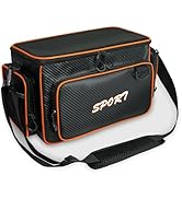 AUMTISC Fishing Tackle Bags, Tackle Box Organizer Gear Storage Bag, Freshwater or Saltwater Fishi...