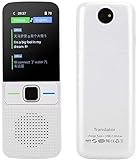 No hay necesidad de red puede lograr traducción instantánea fuera de línea, micrófono doble diseñado, ningún rincón muerto para recoger el sonido, traducción más exacta ..
