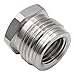 Thread Chuck Insert/Adapter Compatible with NOVA lathe External 38mm insert Type chuck,1 Inch 8 TPI.
