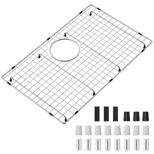 Sink Bottom Grid 23" X 14-1/2", Rear Drain with Corner Radius 3/8" by Vaucatu - Used condition - US$35.13