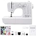 818 Macchina da cucire Mini per la casa, macchina da cucire elettrica a 45 punti con kit di cucito da 42 pezzi per bambini, adulti e principianti