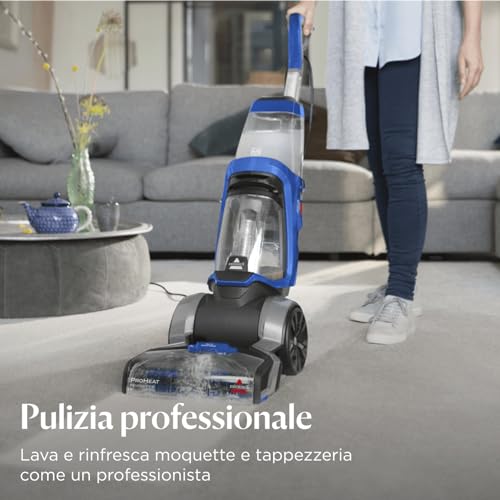 Bissell Proheat Revolution, Pulitore Verticale, Tre Modalità Di Pulizia, Pulitore Per Moquette E Tappezzeria, Con Cavo, Per Moquette, Scale, Tappezzeria, 18582 - 2
