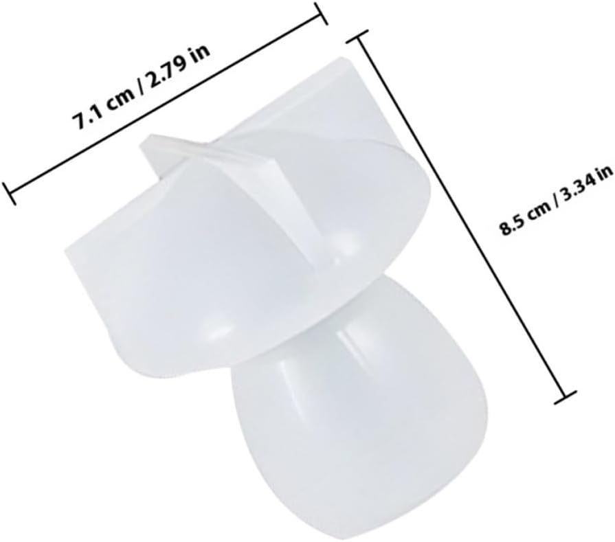 7pcs Mushroom Jewelry Tray DIY Silicone Casting for Home Office