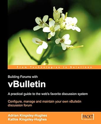 vBulletin: A Users Guide vBulletin: A Users Guide book cover