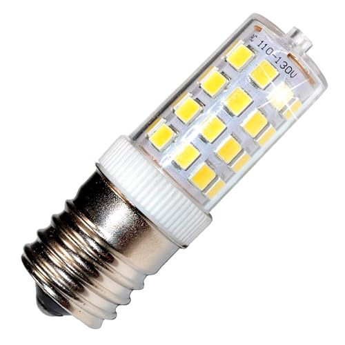 HQRP 5-8 Screw-in Base #2SCW, 195148, 8SCW Sewing Machine LED Light Bulb Replacement (110V, Cool White)