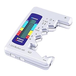 Digitale Universele Batterij Tester Batterij Checker voor Alle Batterij C AA AAA D N 9V 6F22 1.5V Knoopcel kleine Mini…