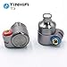 Produktbild TIN Audio T3 In-Ear-Kopfhörer mit doppeltem Dynamikantrieb, HiFi, Bass, DJ, Metall, 3,5 mm Kopfhörer mit MMCX
