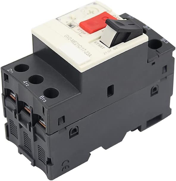 Miniature Circuit Breaker, 3P Thermal Magnetic Type Motor MPCB Button(ME21C 17 23A)