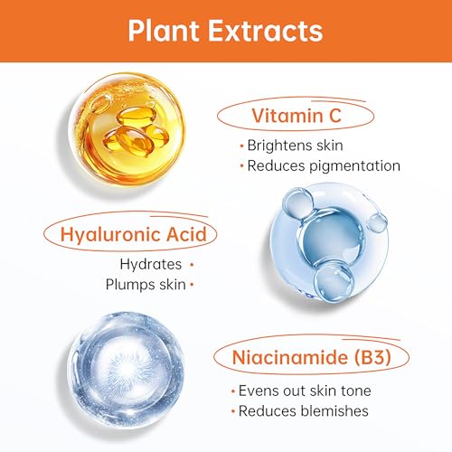 XFXS Premium 20% Vitamin C Face Serum,Vitamin C Serum With Hyaluronic Acid For Skin Care-Facial Serum 30ml