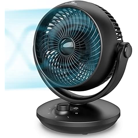 DR.PREPARE 8” Quiet Auto-Oscillating Fan Cover