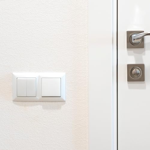 Unterputz Antennendose 1-Loch Sat End F-Stecker, All-in-One, Serie G1 reinweiß