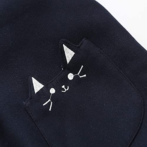 Womens Winter Coats Japanese Cute Thick Warm Hooded Jacket3