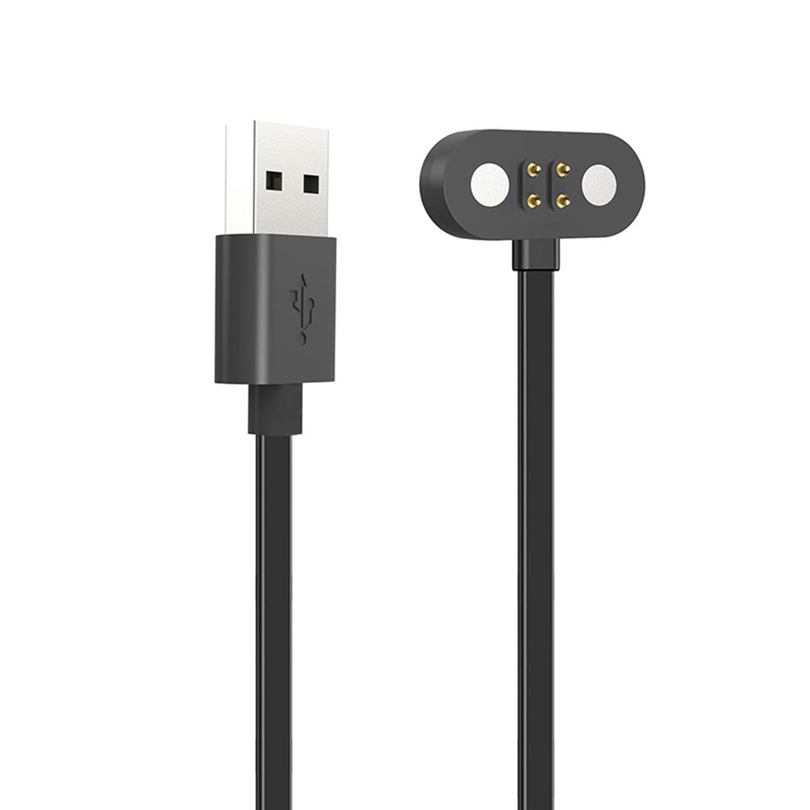 custoki Replaceable Magnetic Charging Cable for Run Plus Wireless Bluetooth Bone Conduction Headphones - T-Shaped 4pin