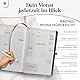 Lebenskompass Kalender 2025 2026 A5 ”DIVE” - Hardcover Buchkalender von Juli 2025 bis Dezember 2026 - Dein Wochenplaner & Terminplaner für 18 Monate