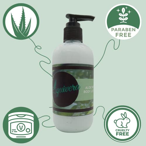 Liquivera Coconut Lime Verbena Scented Aloe Vera Body Lotion, 12 Oz #TOP1