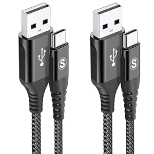 AviBrex USB C Kabel 3.1A 2Stück 2m