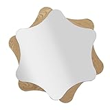 Matière : MDF Paris Prix Miroir Mural Déco Stars 80cm Naturel