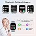 Smart Watch for Men Women Answer/Make Calls, 1.91"HD Touch Screen Fitness Watch with Heart Rate/Sleep Monitor/Step Counter, 110+ Sports Activity Trackers, IP68 Waterproof Smartwatch for IOS Android