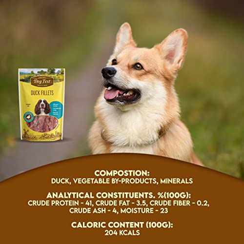Duck Fillets (Pack Of 2) - Duck Jerky Dog Treats - Made With Human-Grade, Real Duck & Ingredients - High Protein Duck Treats For Dogs - No Artificial Flavors & Preservatives (Duck Fillets) #TOP6