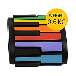 ATRNA Roll Up Piano, Hand Roll Piano Silicone 49 Touches Roll Up Piano Claviers Hand Roll Piano for Educational Gifts, Festival Gifts - Les Beatles, Paul McCartney, John Lennon, RIngo Starr, George Harrison ATRNA Roll Up Piano, Hand Roll Piano Silicone 49 Touches Roll Up Piano Claviers Hand Roll Piano for Educational Gifts, Festival Gifts – Image 3