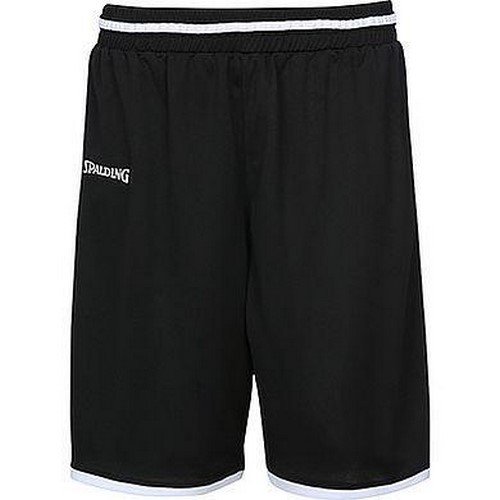Spalding Move Shorts, Noir/Blanc, M Homme